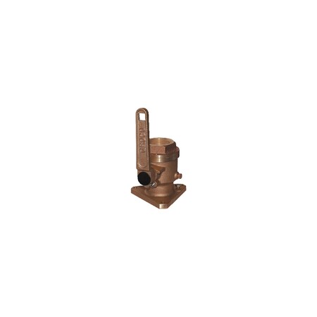 Groco BV Bronze Full-Flow Flanged Ball-Type Seacock BV-4000